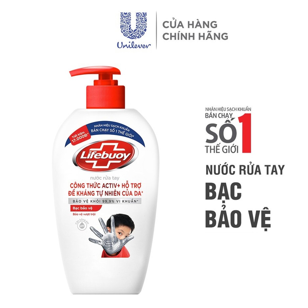 [HB GIFT] Nước rửa tay Lifebuoy 120g (Mẫu ngẫu nhiên)