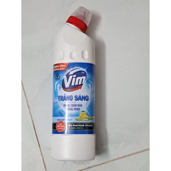 Tẩy bồn cầu VIM 450ML trắng sáng