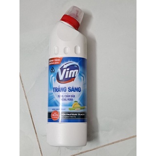 Tẩy bồn cầu vim 450ml trắng sáng