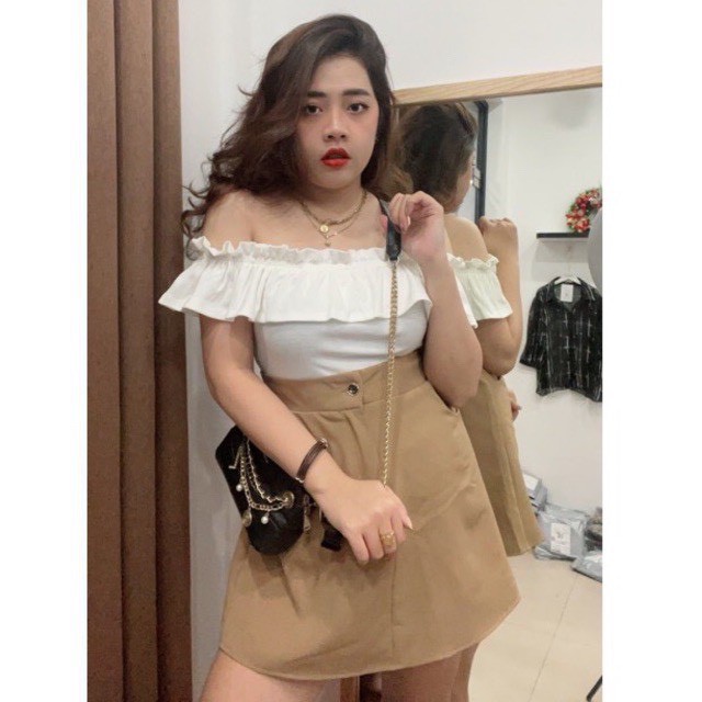 [Bigsize 55-100kg] Chân Váy Dáng A Maii Thươngg Bigsize (Có Lót Quần) siêu nhẹ nhật 60-100kg