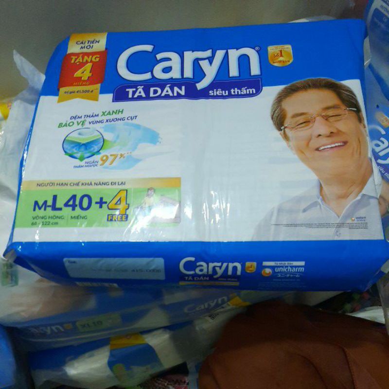 (Hàng tặng) Tã Dán Người Lớn Caryn ML40