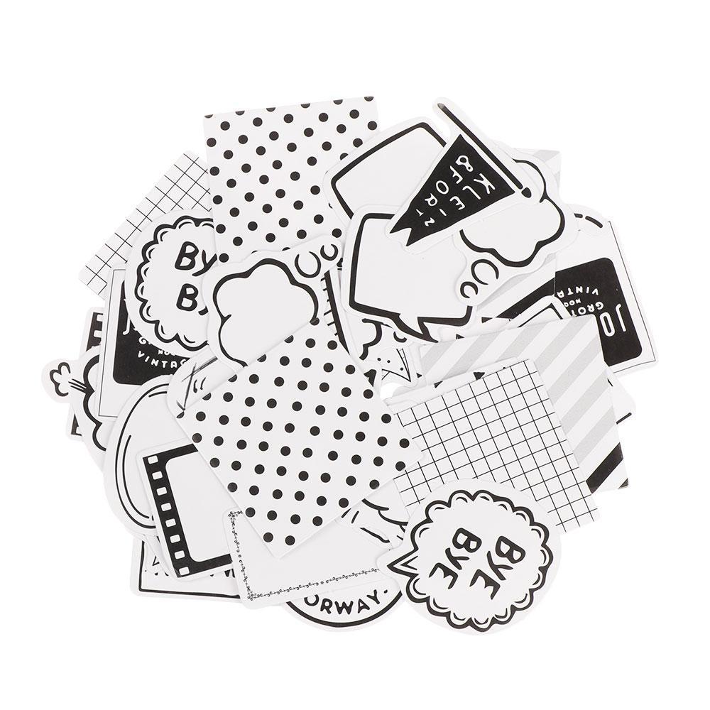 Bộ 46 Miếng Dán Hình Cô Gái Nhật Bản Dùng Trang Trí Ván Trượt / Sổ Tay / Hành Lý