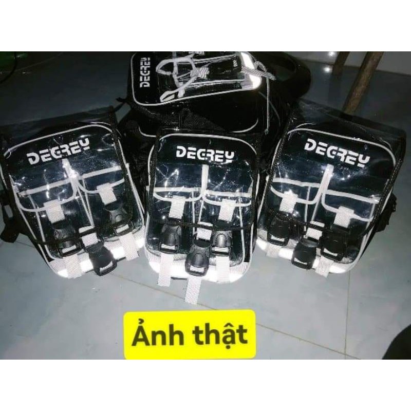 Túi đeo chéo degrey phối trong phản quang