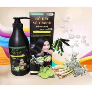 Dầu gội bồ kết sả chanh white soft 850ml 5in1
