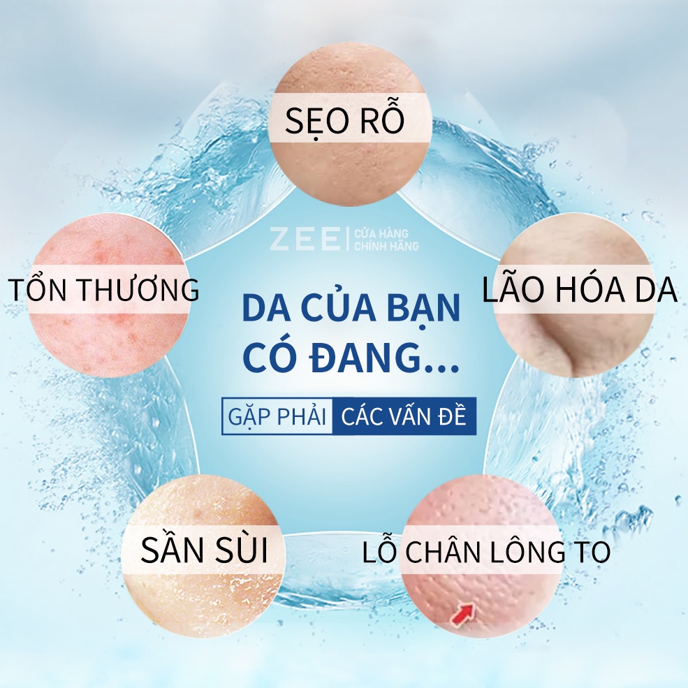 Tinh chất cấp ẩm căng bóng tái tạo phục hồi da Hyaluronic Acid Essence | ZEE ZEE skincare 30ml