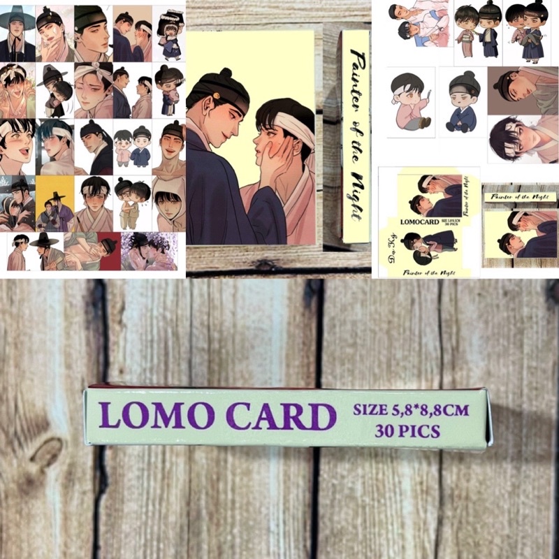 Bộ 30 ảnh Lomo Card Dạ Ký Painter Ò the Night/ Lomo card anime Dạ ký Dạ Xuân Hoạ