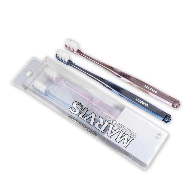 [HÀ NỘI] Set 02 bàn chải Marvis Cushion Clean công nghệ tạo bọt kem siêu mịn