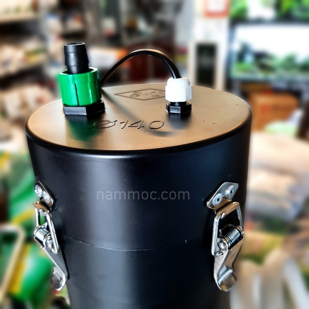 Lọc DIY NAMOC F114 | F140 - Bơm 18W - Full Phụ Kiện ☘ Lọc Thùng Chế Cho Bể Cá Cảnh, Thuỷ Sinh