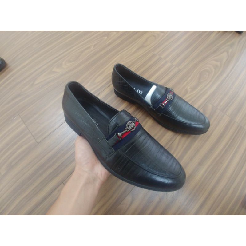 Giày Nam Da Bò Nguyên Tấm