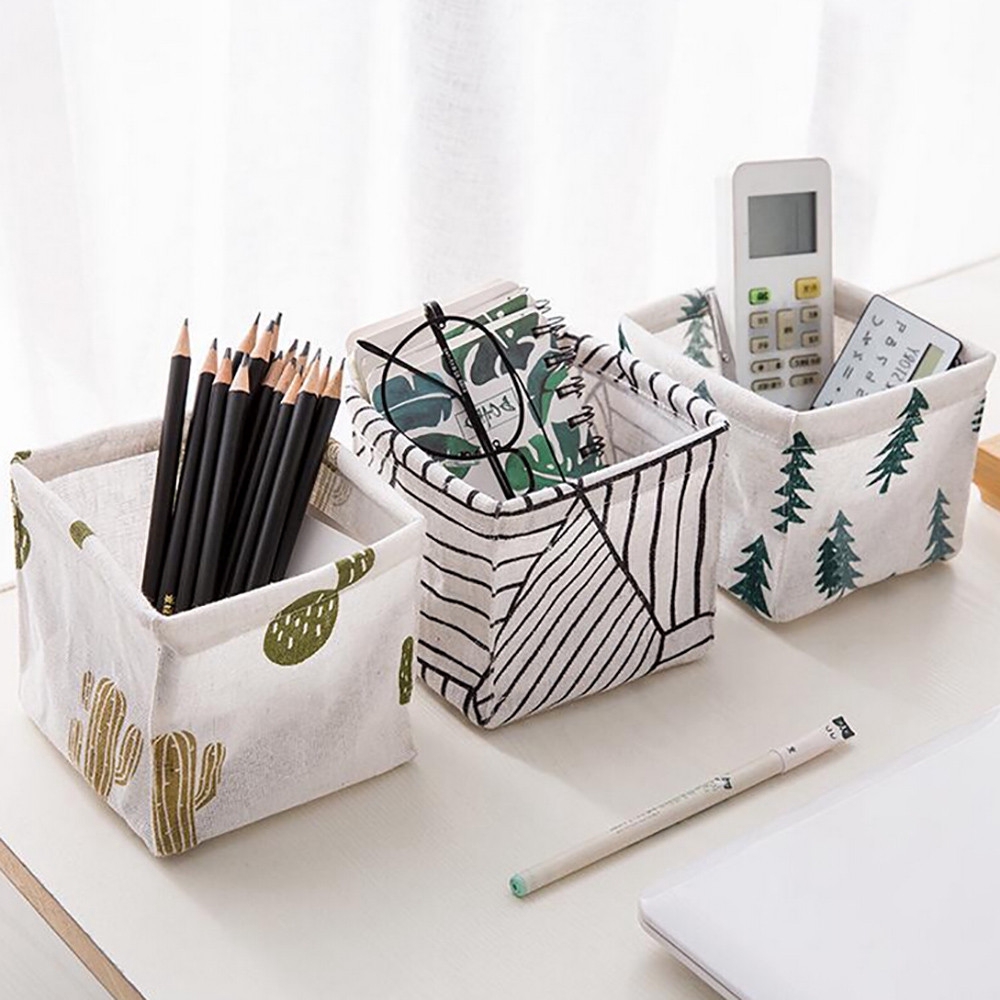 Túi vải đựng mỹ phẩm trang điểm tiện dụng