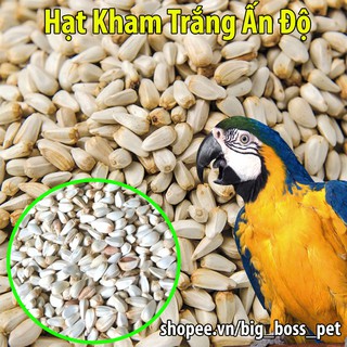 1kg Hạt Kham Trắng Bổ Dưỡng Cho Gà-Chim-Vẹt-Hamster-Rat-Đuôi Mập