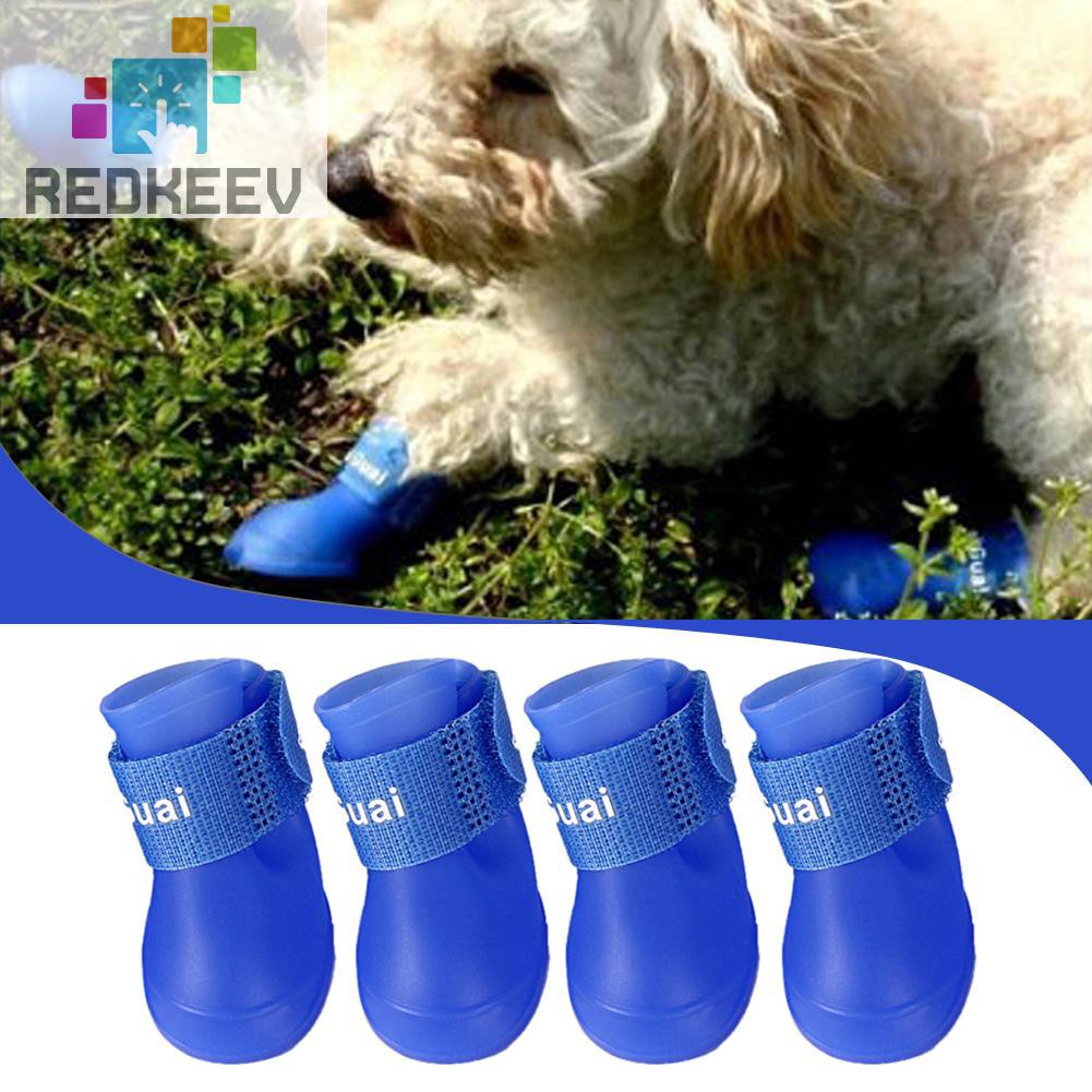 Giày Bốt Chống Nước Chống Trượt 1.13 Cho Thú Cưng
