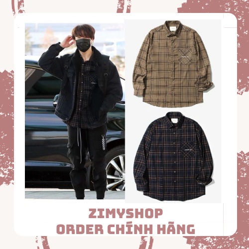 ÁO SƠ MI JUNGKOOK DIAMOND LAYLA l ORDER CHÍNH HÃNG HÀN QUỐC