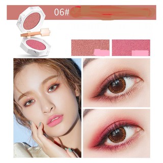 Phấn mắt Maycreate 3 tầng 2 mầu kèm gương vân đá