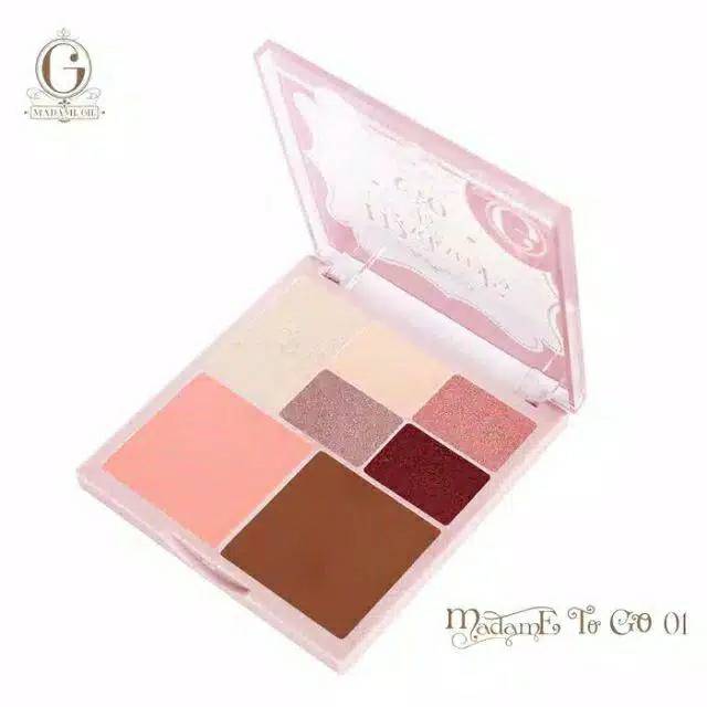 (hàng Mới Về) Bảng Phấn Mắt Madame Gie Madame To Go Trang Điểm Chuyên Nghiệp | BigBuy360 - bigbuy360.vn