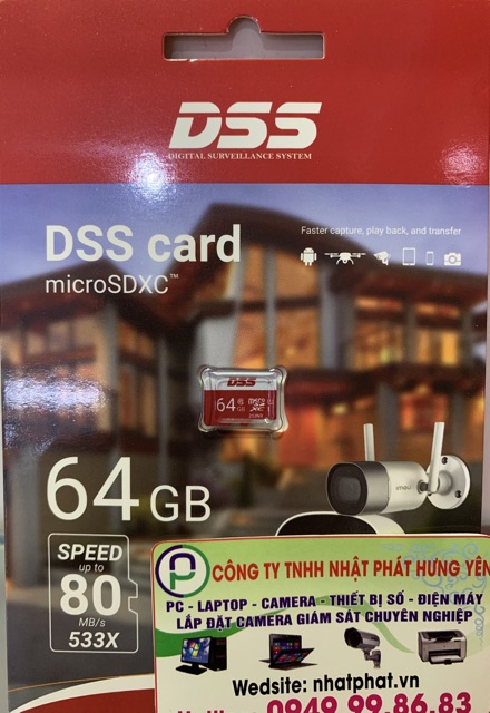 Thẻ nhớ 64GB 32GB 128GB 16GB chuyên dụng camera máy ảnh điện thoại bảo hành 36 tháng 1 đổi 1 | BigBuy360 - bigbuy360.vn