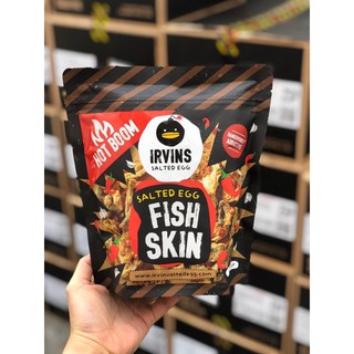 Snack da cá trứng muối Irvins Singapore