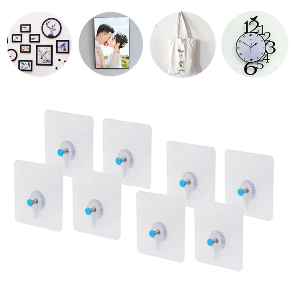 Set 10 móc treo khung ảnh dán tường đa năng tiện lợi