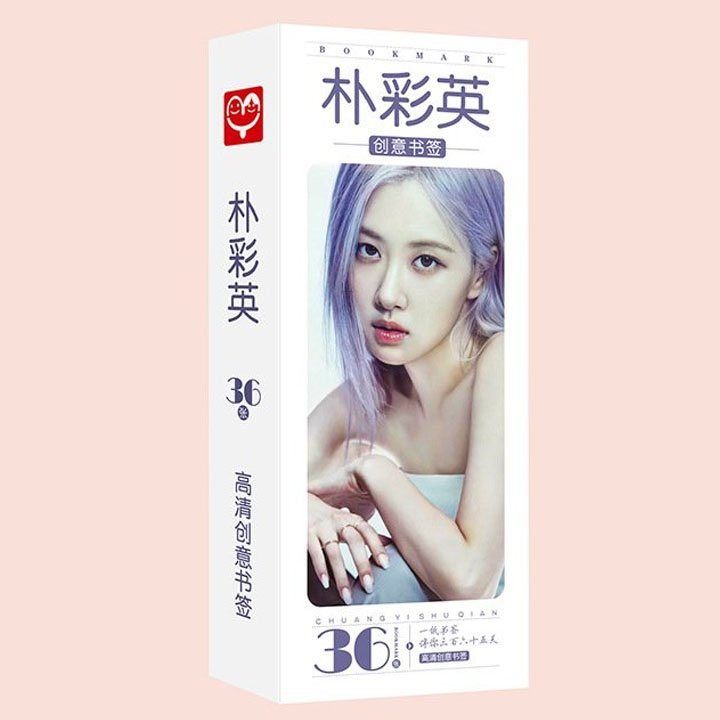 Hộp ảnh Bookmark Rose BlackPink idol thần tượng