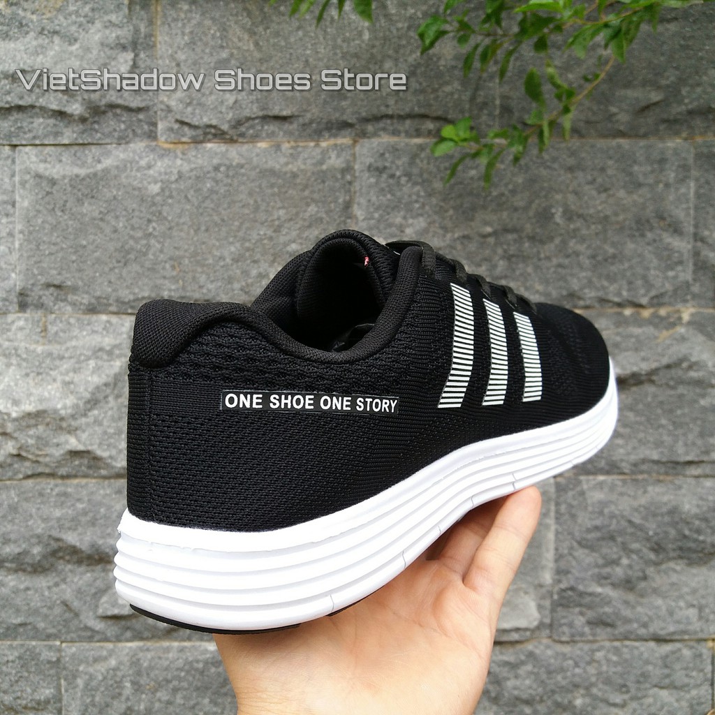 Giày thể thao nam | Sneaker nam thương hiệu Venbu màu đen - Mã SP: 25-đen