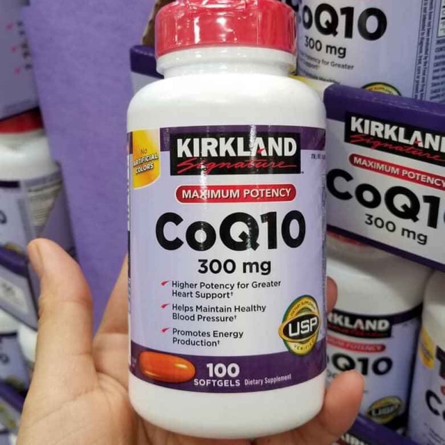 Tên sản phẩm: Viên uống Bổ Tim Mạch Kirkland Signature CoQ10