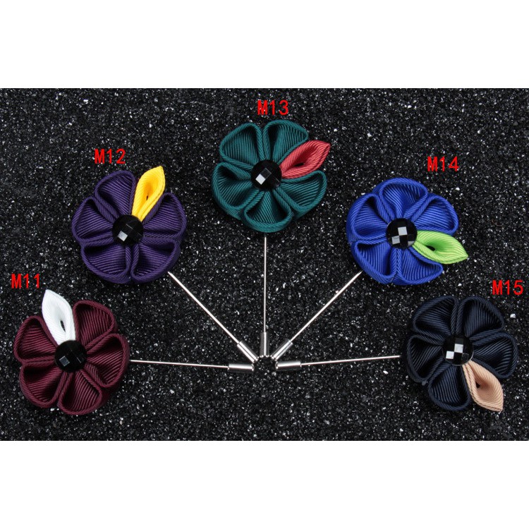 Ghim cài áo nam hình hoa lịch lãm GC83