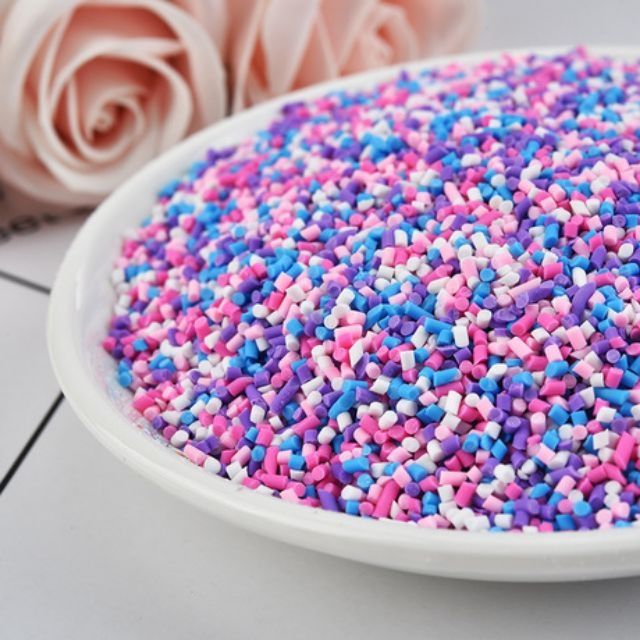 CỐM NHỰA GIẢ 10g nhiều mẫu phụ kiện chụp ảnh, làm cốm trộn slime