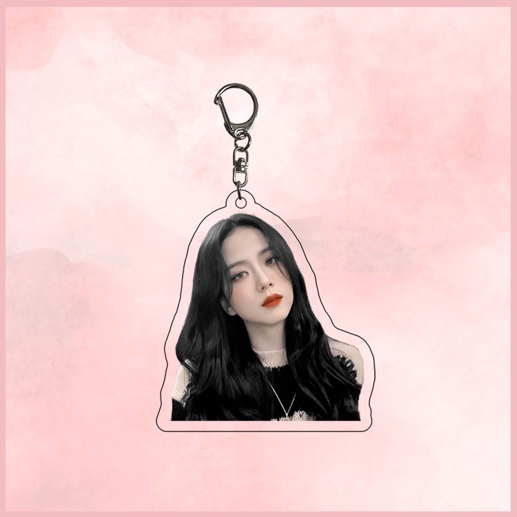 Móc Khóa In Hình Thành Viên Kim jisoo jisoo