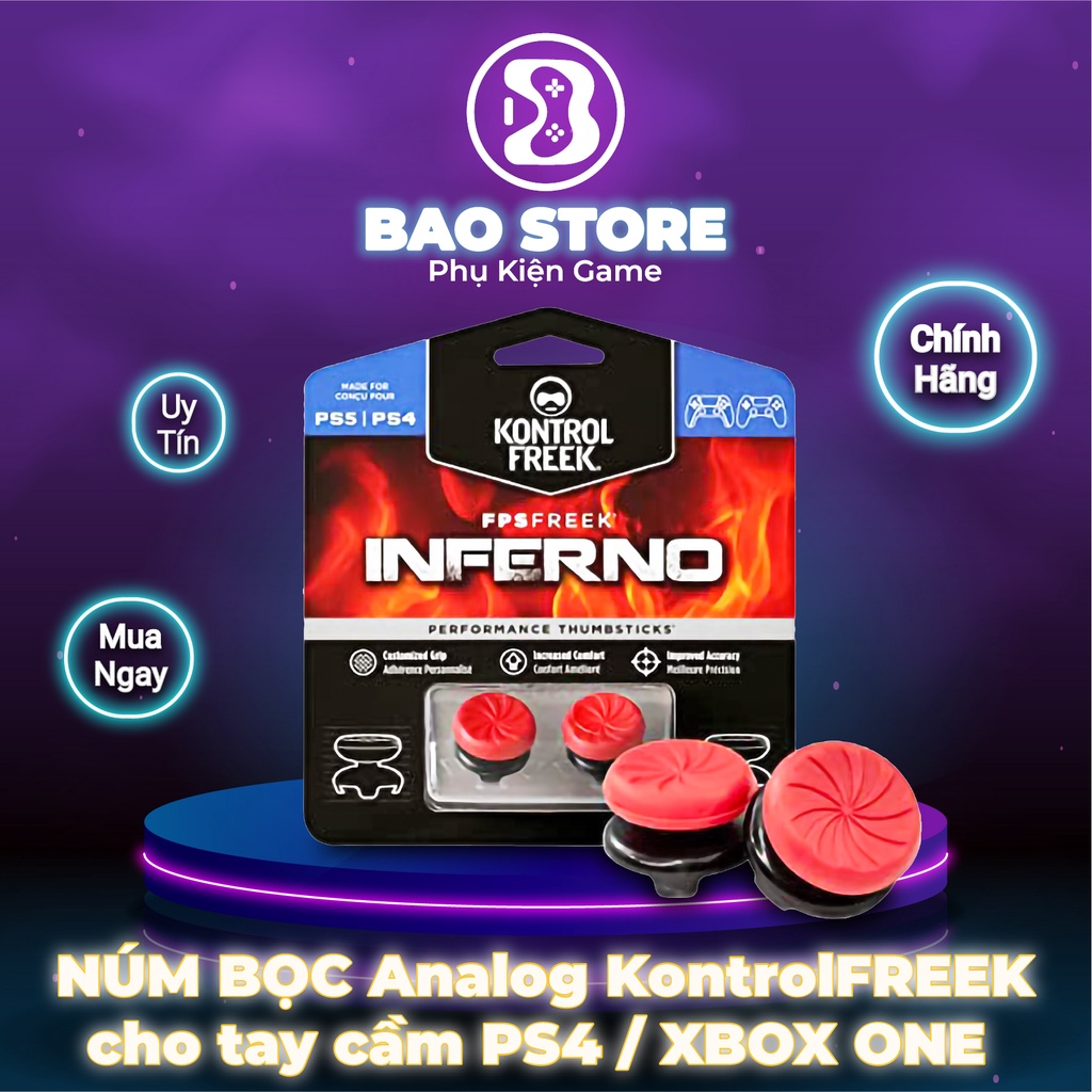Núm bọc analog KontrolFREEK tay PS4, XBOX ONE Chính Hãng
