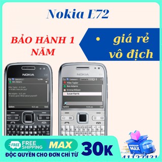 ĐIỆN THOẠI NOKIA E72 có wifi đủa màu máy trùng iemi giá rẻ