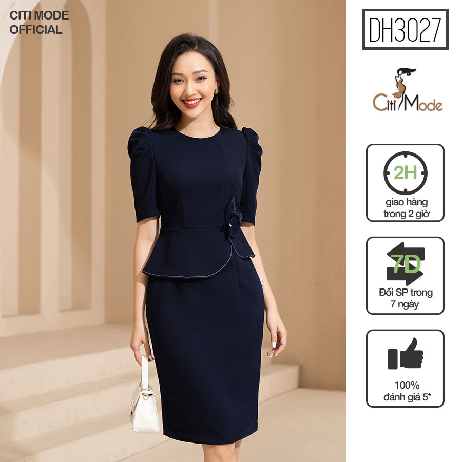 Váy đầm công sở kiểu Hàn Quốc ĐẸP dễ thương giá rẻ HCM 2023 | Gumac.vn