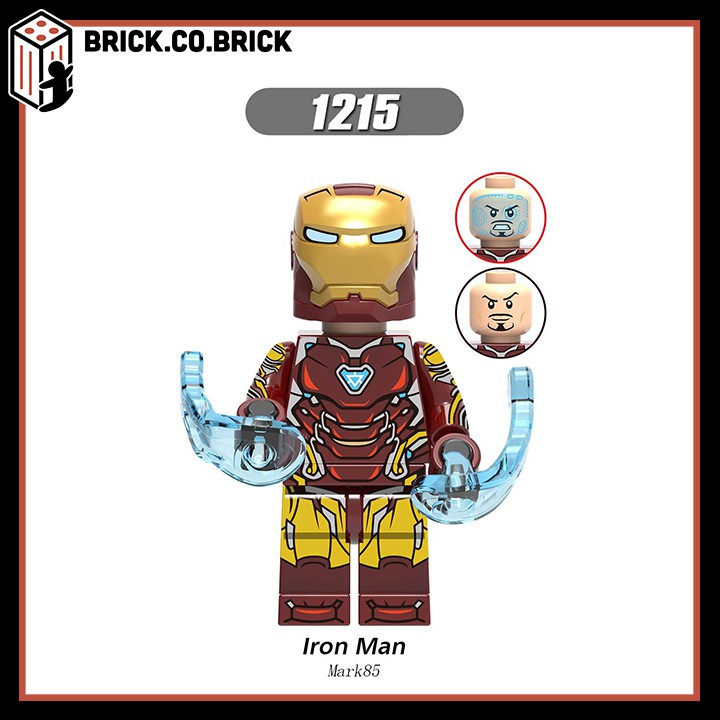 Đồ chơi Lắp ráp Minifigures Siêu anh hùng Super Heroes Mô hình Iron Man Người Sắt X0252