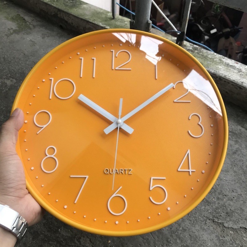 [  8 Mẫu-Kim trôi-Cao Cấp ] Đồng Hồ Treo Tường Kim Trôi QUARTZ. BH 12 Tháng