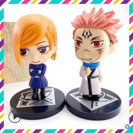 Mô hình sét 6 nhân vật phim hoạt hình Itarori Youji Gojo Satoru Fushiguro Nobara