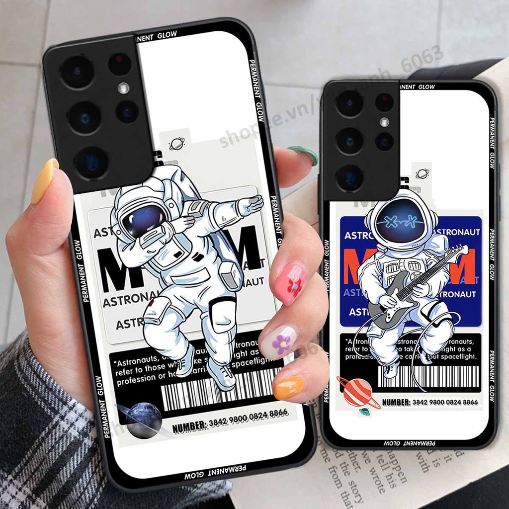 Ốp Samsung S21 Ultra be@r brick mars thời trang, ốp lưng điện thoại viền dẻo siêu chất