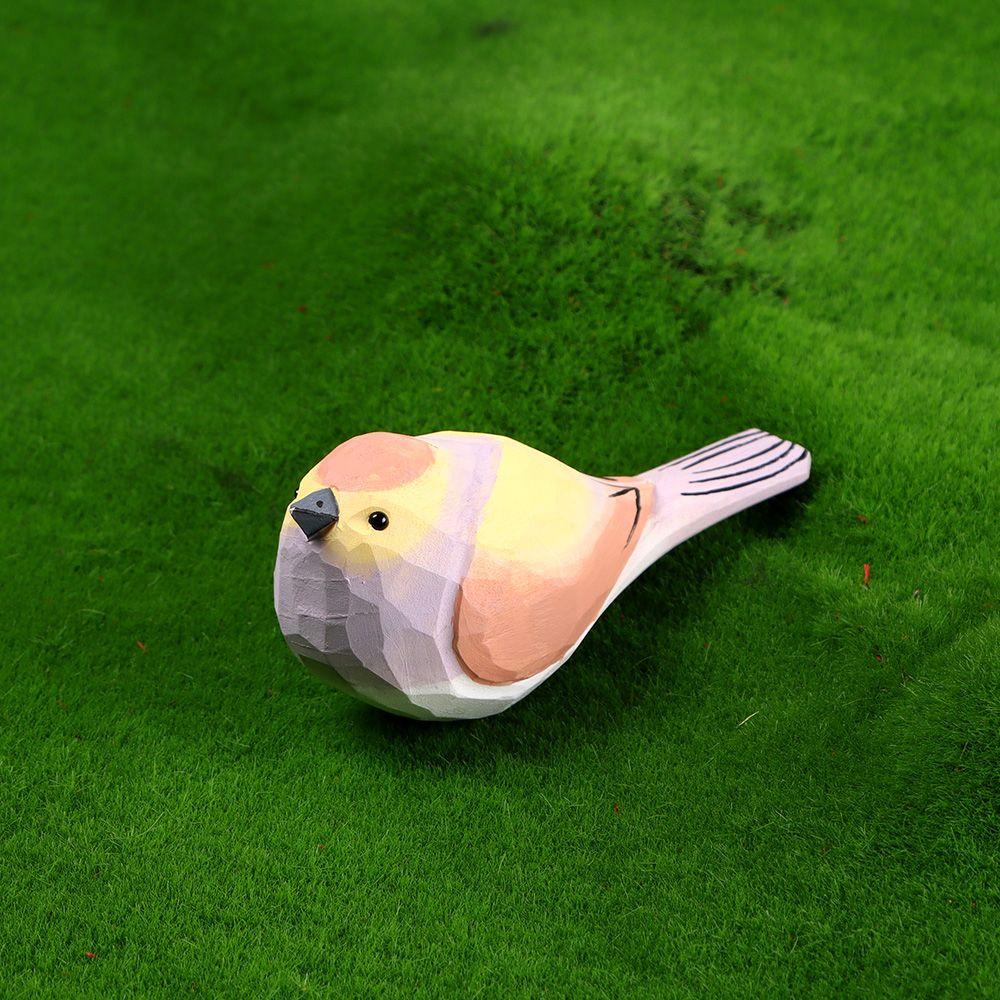 Đồ trang trí Chú Chim Bằng Gỗ Dùng Trang Trí Để Bàn