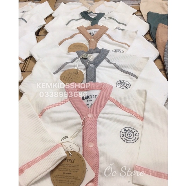 Bộ dài tay sơ sinh Hrnee