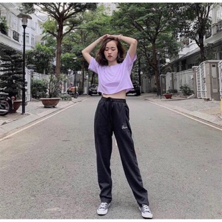 ÁO CROPTOP NỮ FORM RỘNG - ÁO CROPTOP NỮ FREE SIZE ( nhiều màu )