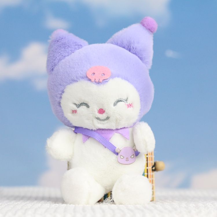 Thú Nhồi Bông Hình Sanrio Kuromi melody Dễ Thương
