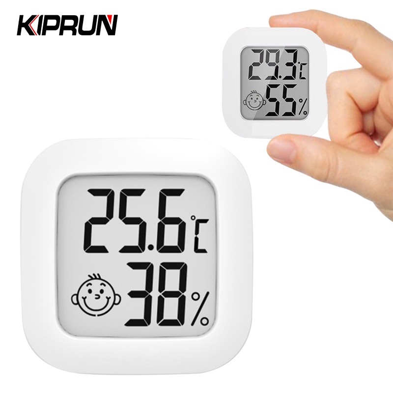 Nhiệt Kế Kỹ Thuật Số Mini Màn Hình LCD Cảm Biến Nhiệt Độ Phòng