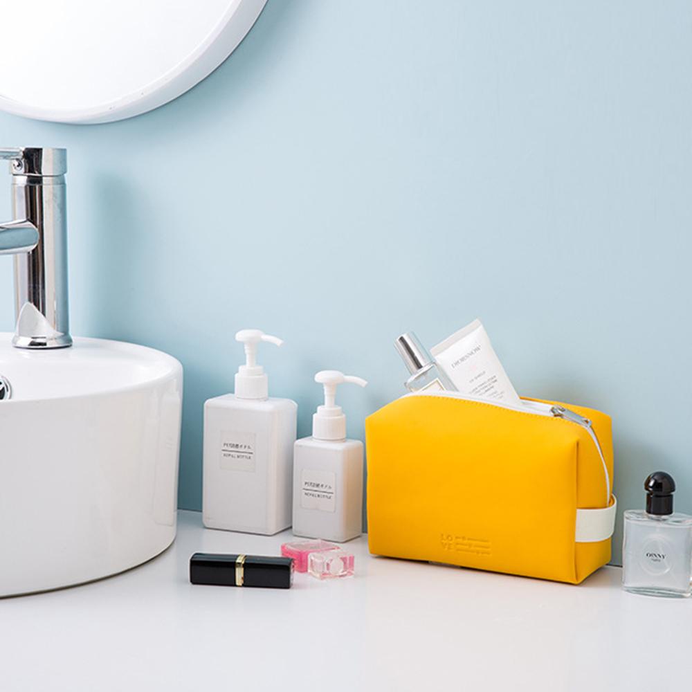 OCEANMAP Hộp Đựng Đồ Trang Điểm Chống Thấm Nước Màu Kẹo Dễ Thương