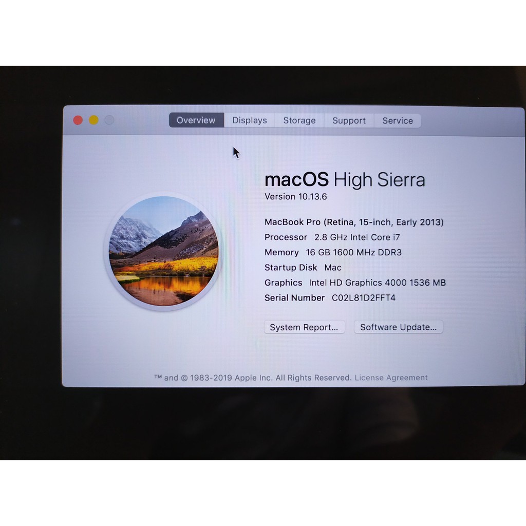 Macbook Pro Retina 2013 15inch Chính Hãng / core I7 / Ram 8GB / SSD 256GB - Tặng Đầy Đủ Phụ Kiện