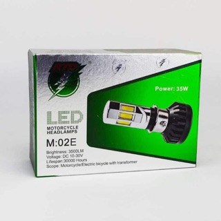 Bóng LED 6 tim 35W thông dụng tất cả các loại xe