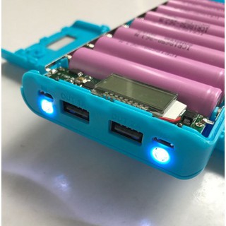 L. Box sạc dự phòng 8 cell LCD (Không pin)