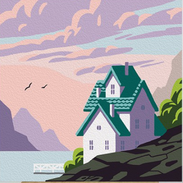 Bộ Tranh Sơn Dầu 20x20 cm Tự Làm Họa Tiết Nhiều Màu Sắc Kích Thước 20x20cm / Y001 | BigBuy360 - bigbuy360.vn