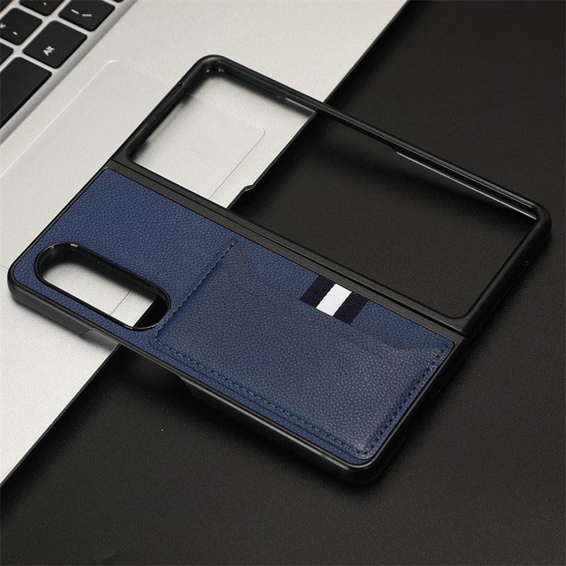 Ốp Lưng Bọc Da Nhiều Màu Cho Điện Thoại Samsung Galaxy Z Fold 4 5G Z Z fold4 SM-F936N SM-F936U