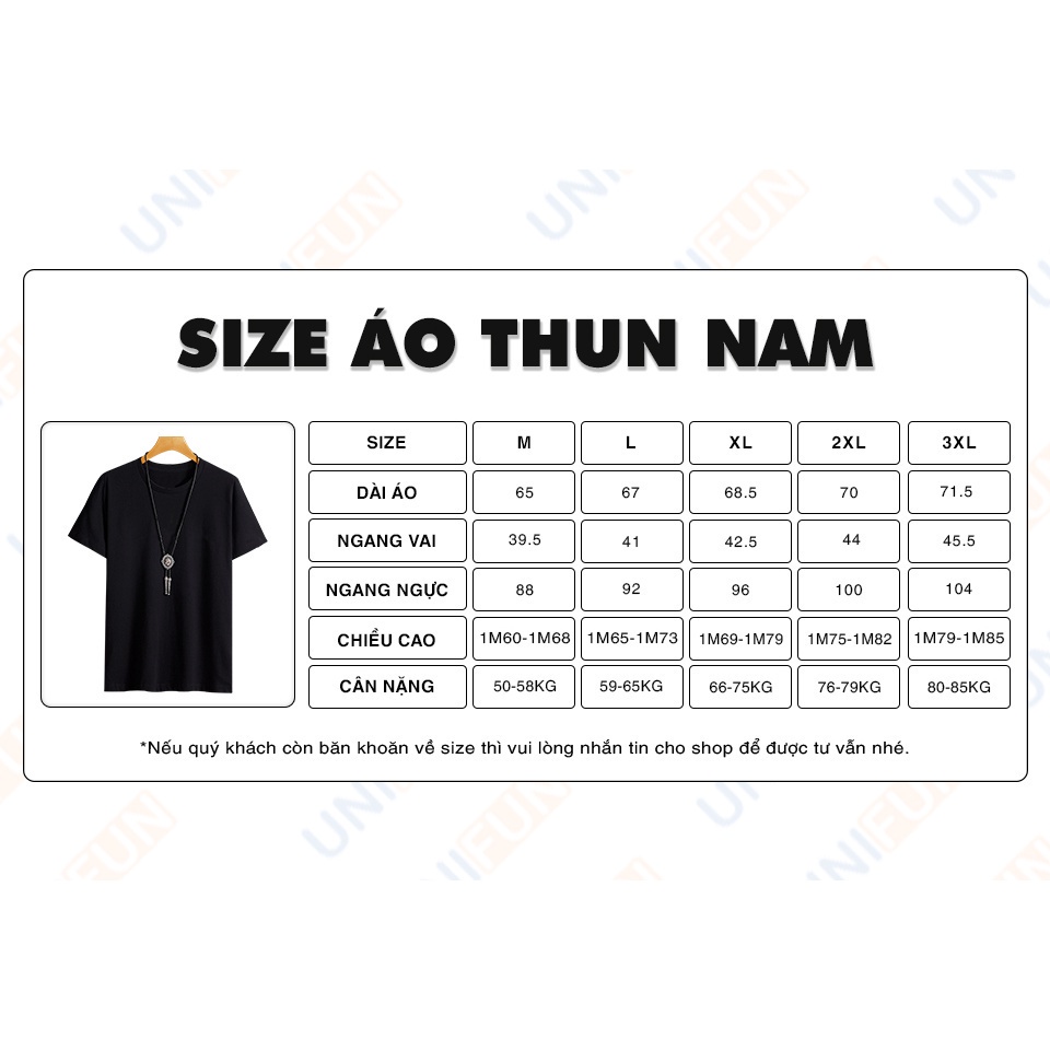 Áo thun nam UNIFUN Áo nam ngắn tay mã TT4 co giãn vải cotton tập gym dáng trơn bó tay lỡ đẹp mùa hè phong cách
