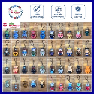 Móc khoá Chú gấu "bụng phệ" Bearbrick 70%. MS: 01.