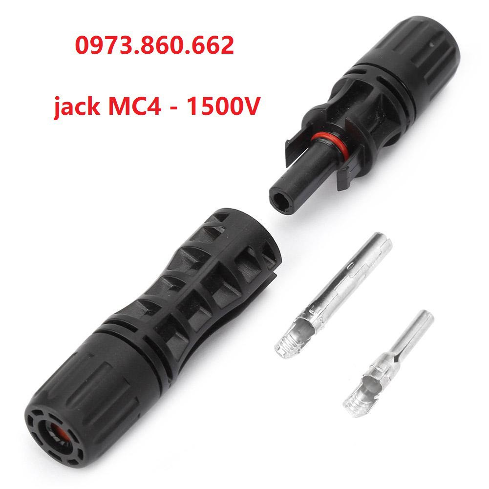 Jack MC4 1500V - Jack kết nối Pin năng lượng mặt trời MC4 -TBĐ