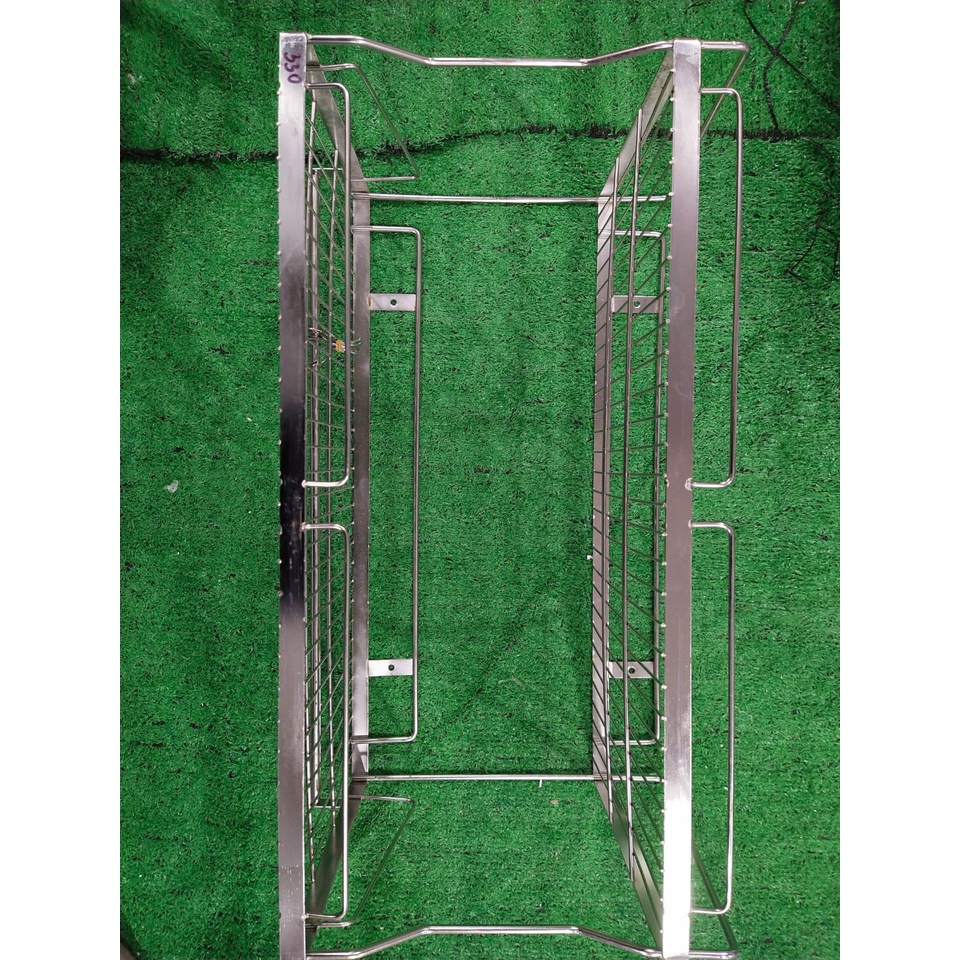 Kệ treo 2 tầng inox la